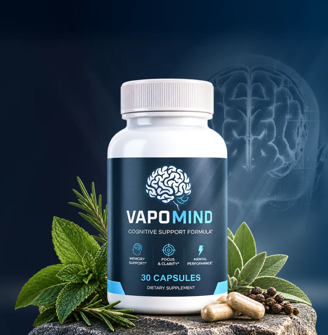 VapoMind supplement bottle