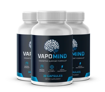 Three bottles of VapoMind