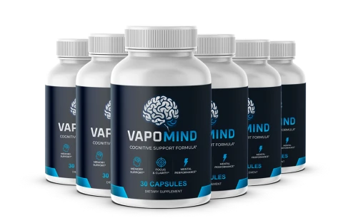 Six bottles of VapoMind